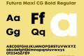 Futura Maxi CG Bold