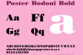 Poster Bodoni