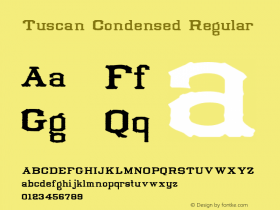 Tuscan Condensed