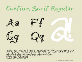 Geefium Serif