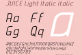 JUICE Light Italic