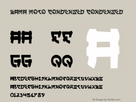 Yama Moto Condensed