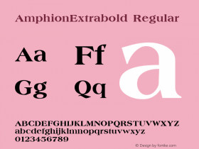 AmphionExtrabold