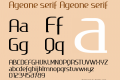 Ageone serif