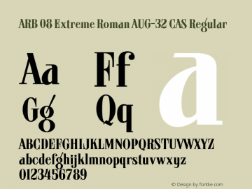 ARB 08 Extreme Roman AUG-32 CAS