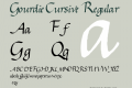 Gourdie Cursive