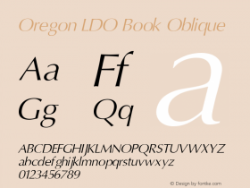 Oregon LDO Book