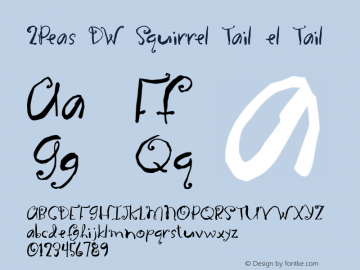 2Peas DW Squirrel Tail