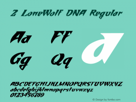 2 LoneWolf DNA