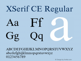 XSerif CE