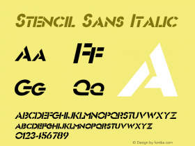 Stencil Sans