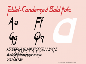 Tablet-Condensed