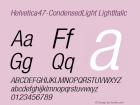 Helvetica47-CondensedLight
