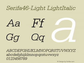 Serifa46-Light