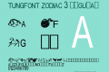 tungfont zodiac 3