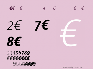 The Sans Mono Con Euro-