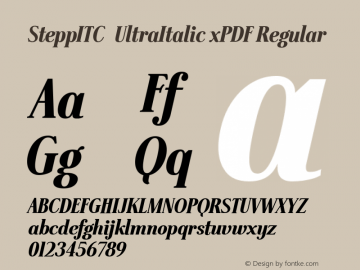 SteppITC-UltraItalic xPDF