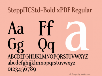 SteppITCStd-Bold xPDF