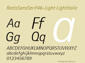 RotisSansSerif46-Light