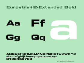 Eurostile#2-Extended