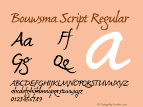 Bouwsma Script