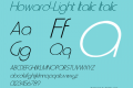 Howard-Light Italic