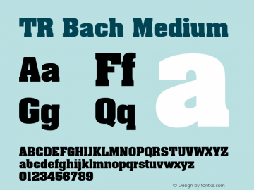TR Bach