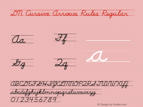 DN Cursive Arrows Rules