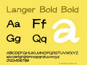 Langer Bold