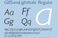 GillSansLightItalic