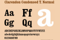 Clarendon Condensed T.