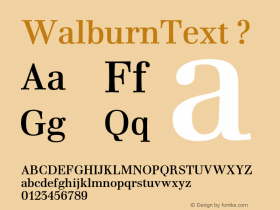 WalburnText