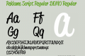 Reklame Script Regular