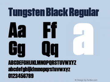 Tungsten Black