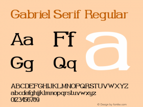 Gabriel Serif