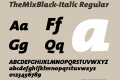 TheMixBlack-Italic