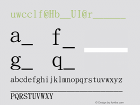 UWCCLF (Big5)