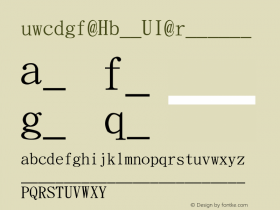 UWCDGF (Big5)