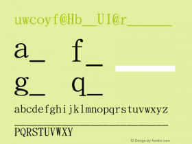 UWCOYF (Big5)