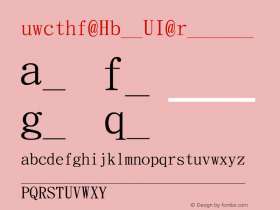 UWCTHF (Big5)