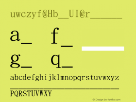 UWCZYF (Big5)