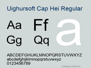 Uighursoft Cap Hei