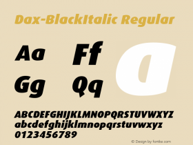 Dax-BlackItalic