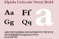 Elpida Unicode Nesxi