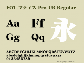 FOT-マティス Pro UB