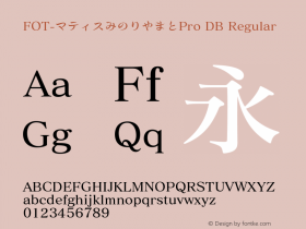 FOT-マティスみのりやまとPro DB