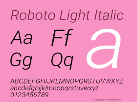 Roboto Light