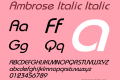 Ambrose Italic