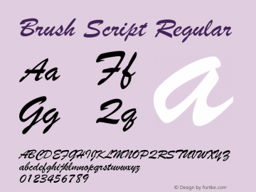 Brush Script