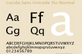 Lucida Sans Unicode Hu